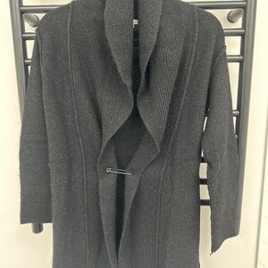 VINCE black shawl cardigan - XS